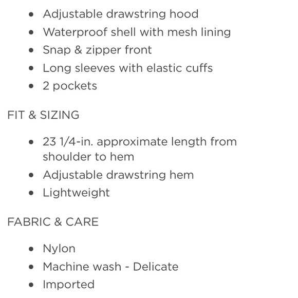 Levi Strauss & Co hooded rain jacket XL (Fits more like a Large) - Picture 3 of 7